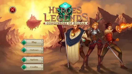 Heroes & Legends: Conquerors of Kolhar — Screenshoty