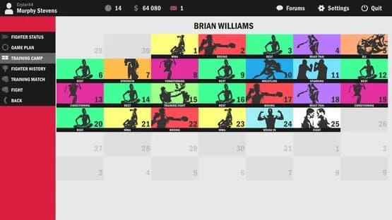 Ultimate Fight Manager 2016 — Screenshots