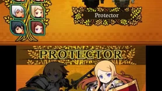 Etrian Mystery Dungeon — Screenshoty