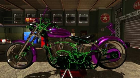 Motorbike Garage Mechanic Simulator — Screenshots