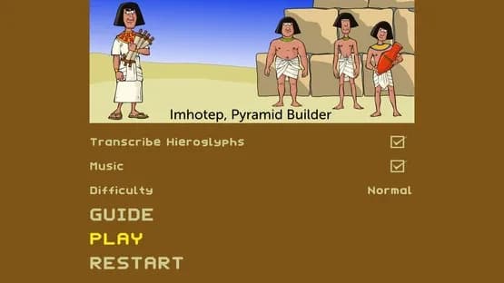 Imhotep, Pyramid Builder — Screenshots