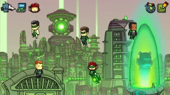 Scribblenauts Unmasked: A DC Comics Adventure — Screenshoty