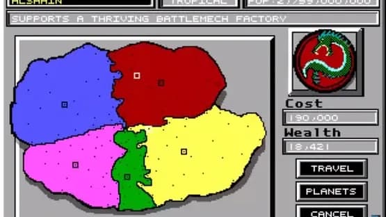 MechWarrior — Screenshoty
