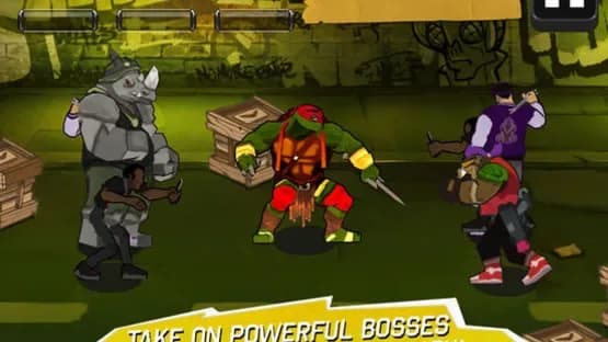 Teenage Mutant Ninja Turtles: Brothers Unite — Screenshoty