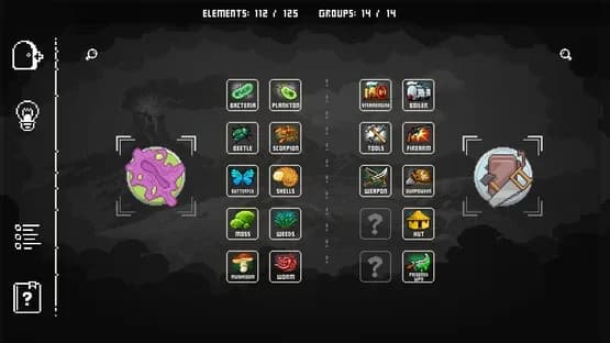 Doodle God: 8-bit Mania — Screenshoty