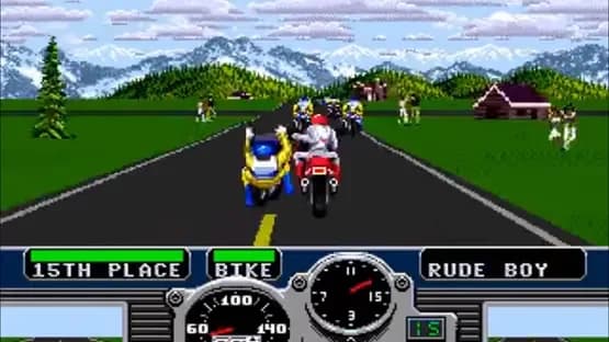Road Rash — Screenshoty