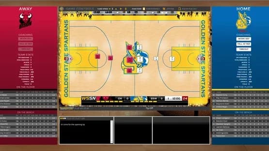 Draft Day Sports: Pro Basketball 2017 — Screenshoty
