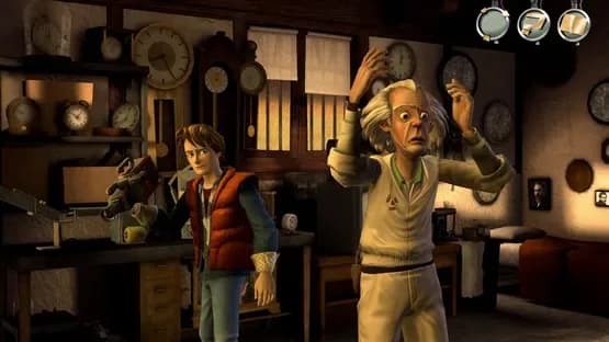 Back to the Future: The Game - Episode 1: It's About Time — Screenshoty