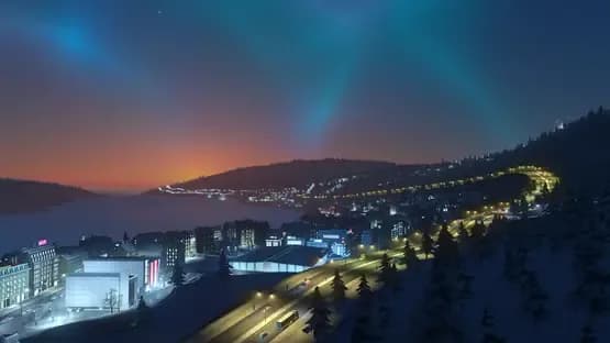 Cities: Skylines - Snowfall — Screenshoty