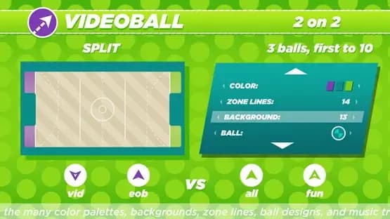 VideoBall — Screenshoty