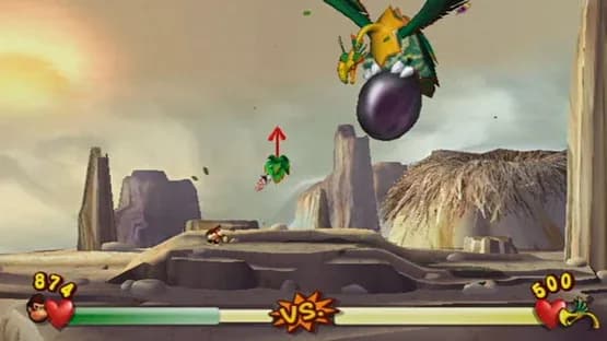 Donkey Kong Jungle Beat — Screenshoty