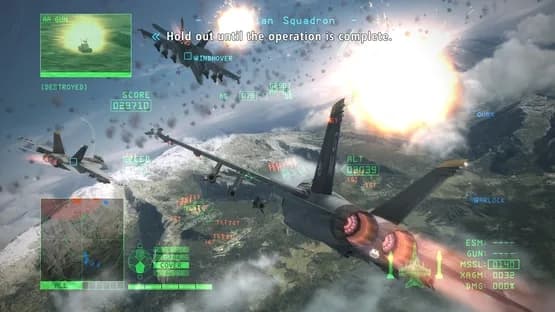 Ace Combat 6: Fires of Liberation — Screenshoty