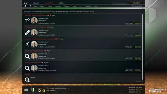 Pro Basketball Manager 2016 — Screenshots