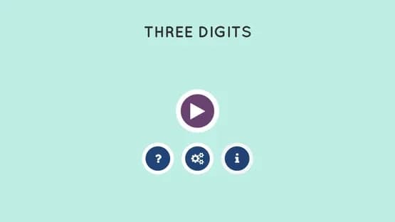 Three Digits — Screenshoty