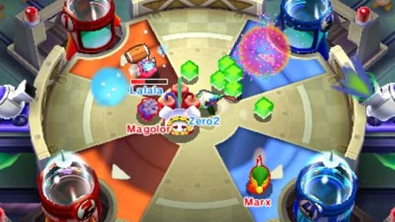 Kirby Battle Royale — Screenshoty