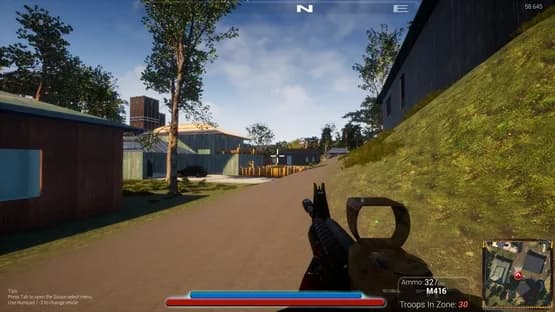 Battle Royale Bootcamp — Screenshoty