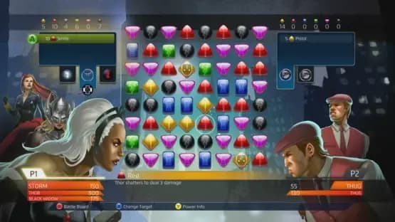 Marvel Puzzle Quest: Dark Reign — Screenshoty