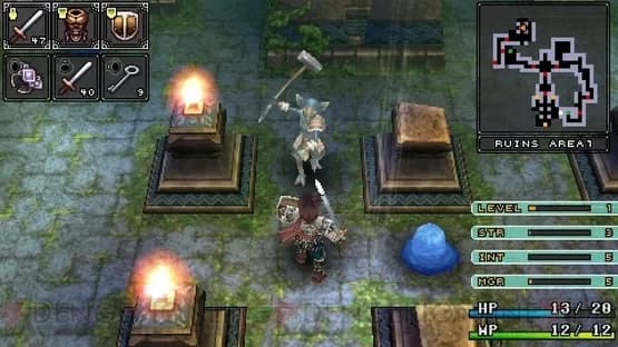 Brandish: The Dark Revenant — Screenshoty