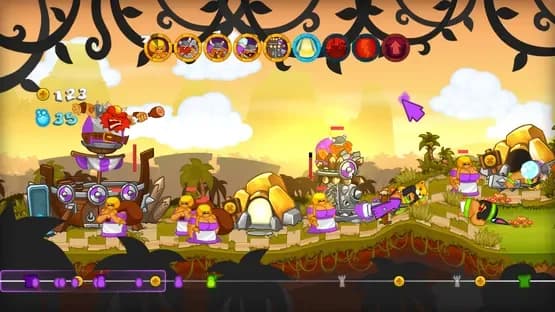 Swords & Soldiers — Screenshoty