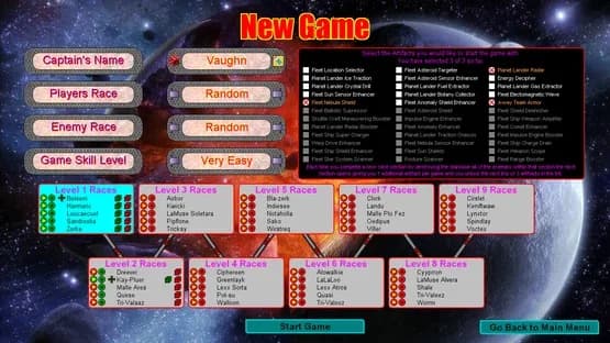 Star Fleet Armada: Rogue Adventures — Screenshoty
