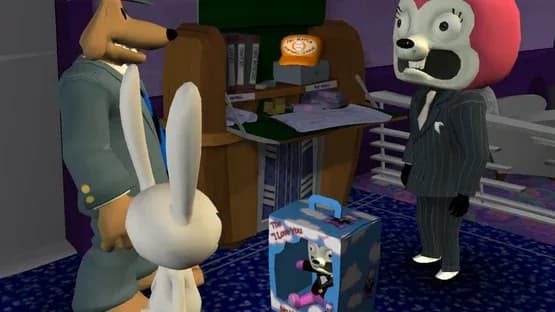 Sam & Max: Save the World - Episode 3: The Mole, the Mob and the Meatball — Screenshoty