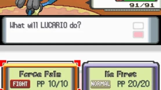 Pokémon Diamond Version — Screenshoty