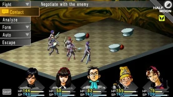 Shin Megami Tensei: Persona — Screenshoty