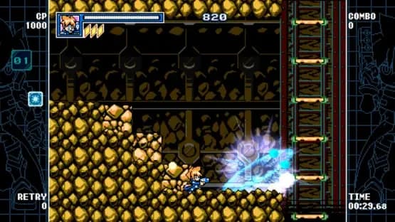 Mighty Gunvolt Burst — Screenshoty