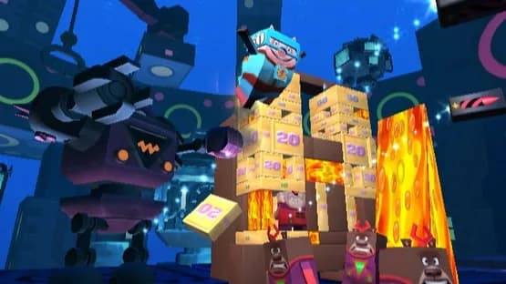 Boom Blox Bash Party — Screenshoty