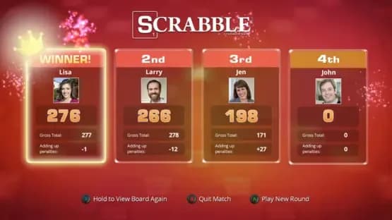 Scrabble — Screenshoty
