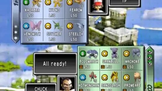 Pokémon Stadium 2 — Screenshoty