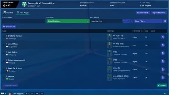 Football Manager 2018 Touch — Screenshoty