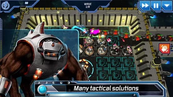 Module TD. Sci Fi Tower Defense — Screenshoty