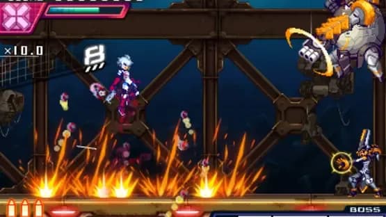 Azure Striker Gunvolt 2 — Screenshoty
