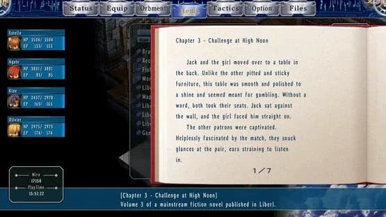 The Legend of Heroes: Trails in the Sky SC — Screenshoty