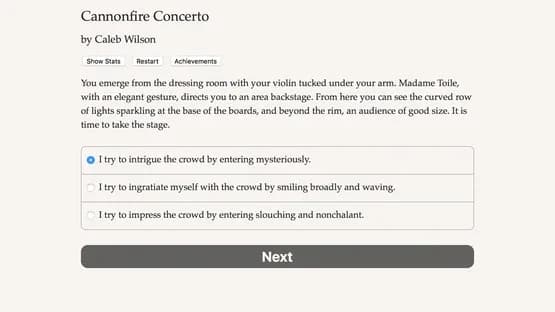 Cannonfire Concerto — Screenshoty