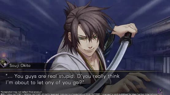 Hakuoki: Kyoto Winds — Screenshoty