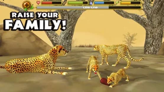 Cheetah Simulator — Screenshoty
