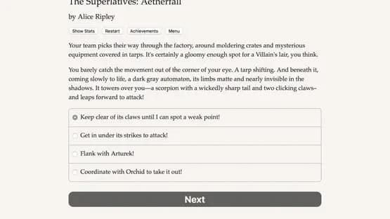 The Superlatives: Aetherfall — Screenshots