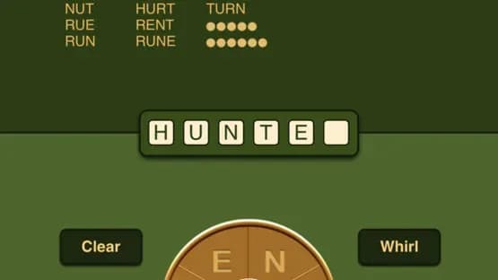 Whirly Word — Screenshoty