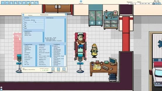 Hospitalize — Screenshoty