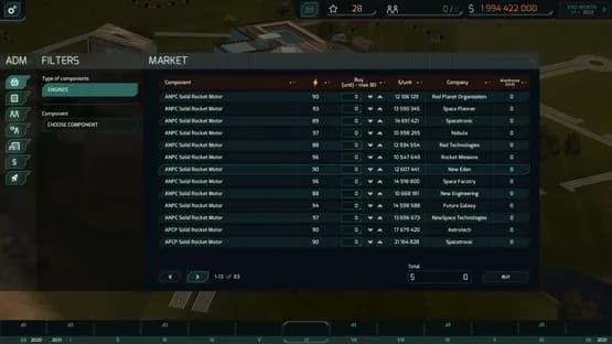 Race to Mars — Screenshoty