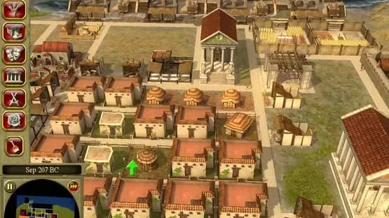 CivCity: Rome — Screenshoty