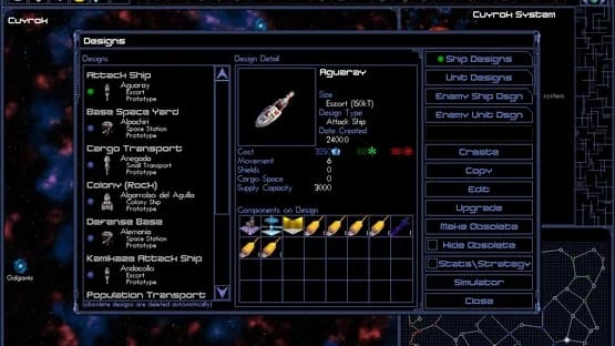Space Empires IV Deluxe — Screenshoty