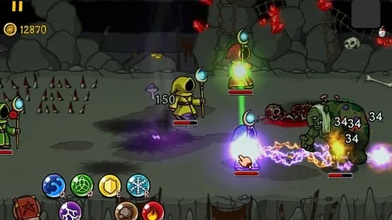 Magicka: Wizards of the Square Tablet — Screenshoty