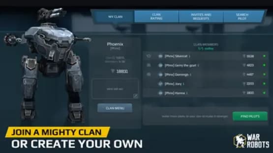 War Robots — Screenshoty