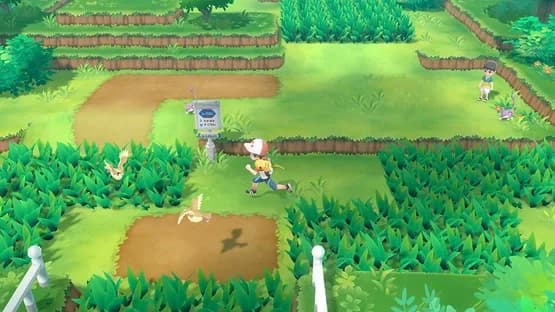 Pokémon: Let's Go, Pikachu! — Screenshoty