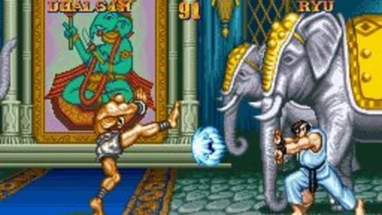 Street Fighter II' Turbo — Screenshoty