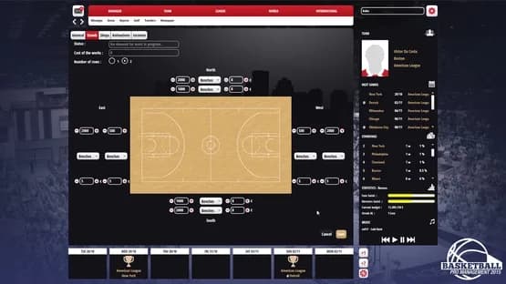 Basketball Pro Management 2015 — Screenshoty