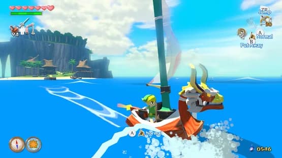 The Legend of Zelda: The Wind Waker HD — Screenshoty